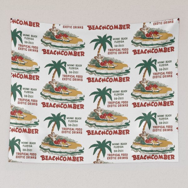 Item preview, Vintage Beachcomber - Miami Beach Florida designed and sold by rand-ylim.