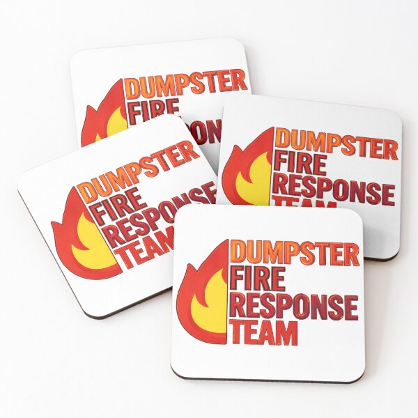 Item preview, Dumpster Fire Response Team Leader Bureau of Smoldering Trash Situations designed and sold by SkeletonsDanger.