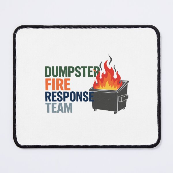 Item preview, Dumpster Fire Response Team Leader Emergency Raccoon Response Command designed and sold by SkeletonsDanger.
