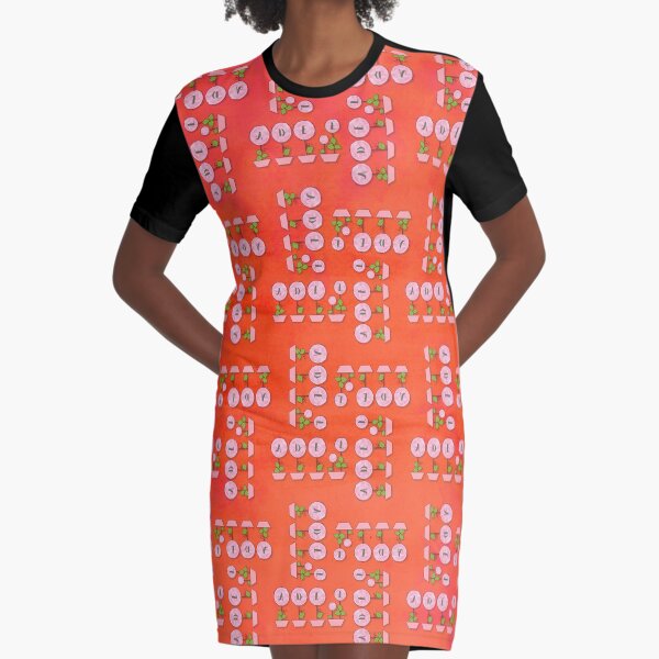 Adel's Summer Graphic T-Shirt Dress