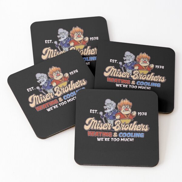 Item preview, Heat Miser and Snow Miser Christmas designed and sold by sauruscreated.