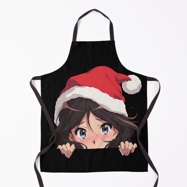 Item preview, Nozomi Kasaki Sound Euphonium Anime Girl Christmas Chibi Kawaii Waifu Peeker designed and sold by thedarvills.