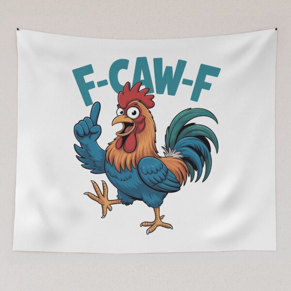 Item preview, Gallo F Caw F Pájaro Fcawf Pollo designed and sold by JonGogue.