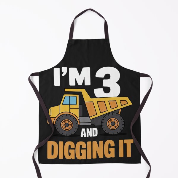 Item preview, Three 3yr 3rd Birthday Construction Boy 3 Years Old designed and sold by LegendsArt75.