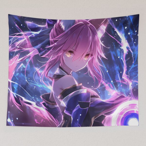 Item preview, Caster No Tamamo No Mae Powerful Fox Sorceress Magic Energy From Fate Grand Order designed and sold by thedarvills.