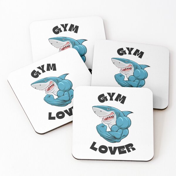 Item preview, Coming Soon – Vintage Muscular Shark – Funny Gym Lover Cartoon DesignNew Collection Promo Poster designed and sold by TeesHearts100.