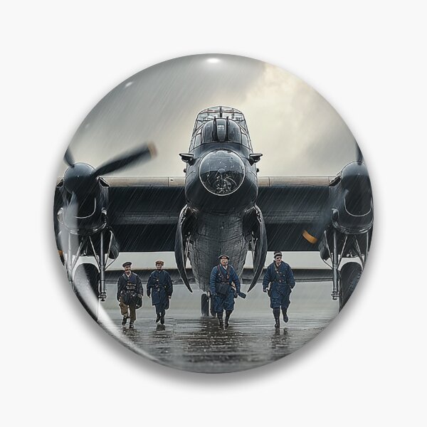 Item preview, RAF Lancaster Before Departure in Early Morning Light designed and sold by Skyframe Aviation.