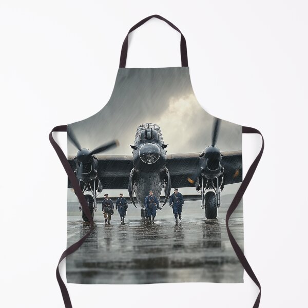 Item preview, RAF Lancaster Before Departure in Early Morning Light designed and sold by Skyframe Aviation.