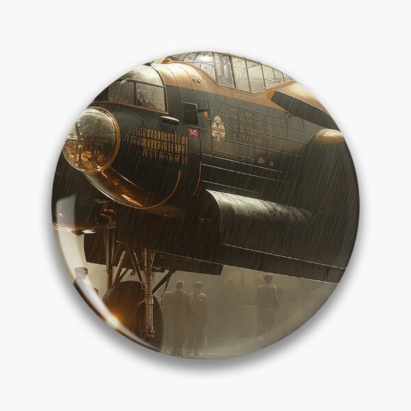 Item preview, WWII Lancaster Before Departure as the Team Prepares designed and sold by Skyframe Aviation.