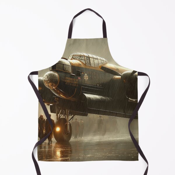 Item preview, WWII Lancaster Before Departure as the Team Prepares designed and sold by Skyframe Aviation.