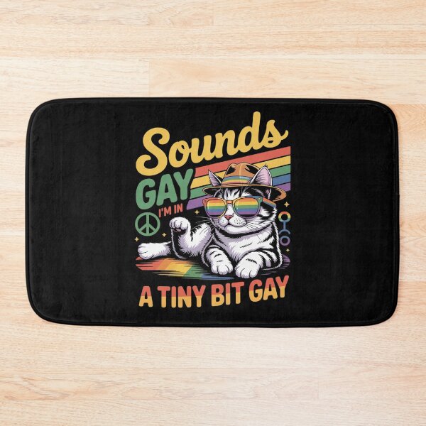 Item preview, Sounds Gay Im In Lesbian Cat Lesbians Pride designed and sold by VerseFarm.
