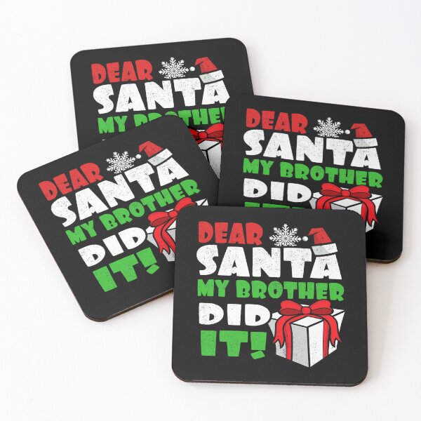 Item preview, It Did Retro Funny Dear Vintage Holiday Santa Brother My Christmas designed and sold by MediarMedic.