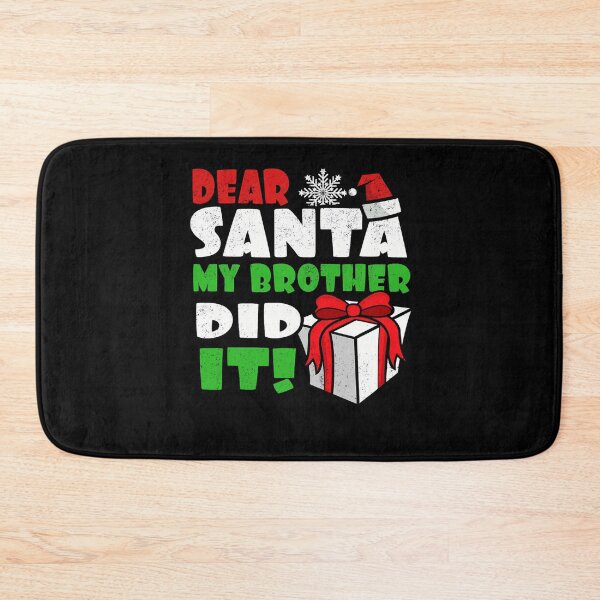 Item preview, It Did Retro Funny Dear Vintage Holiday Santa Brother My Christmas designed and sold by MediarMedic.