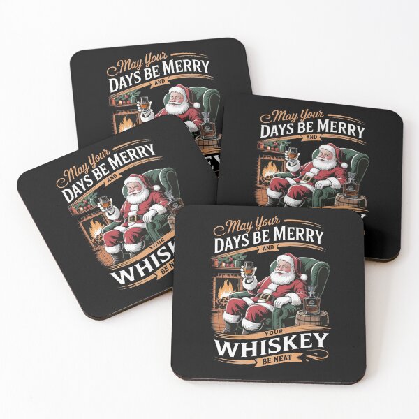 Item preview, May Your DAYS BE MERRY AND YOUR WHISKEY BE NEAT designed and sold by sauruscreated.