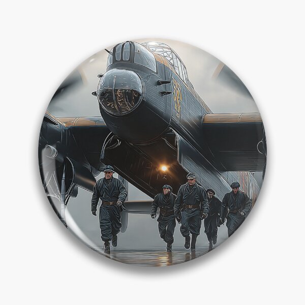 Item preview, Legendary Lancaster Under Cloudy Skies as the Team Prepares designed and sold by Skyframe Aviation.