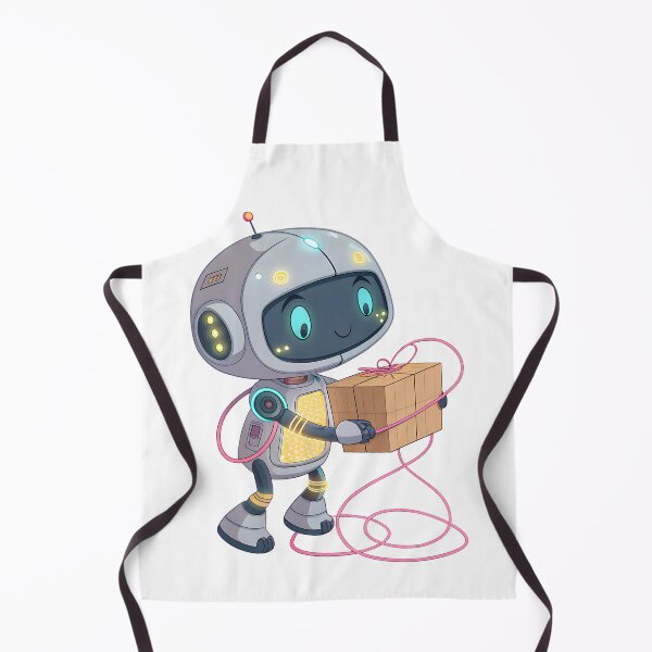 Item preview, Delivery robot stuck in cables designed and sold by Neural-canvas.