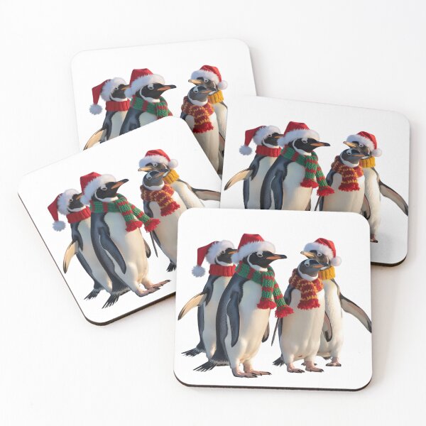 Item preview, Festive Penguins Christmas T-Shirt designed and sold by ZyxDes.