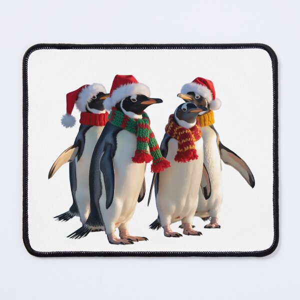 Item preview, Festive Penguins Christmas T-Shirt designed and sold by ZyxDes.