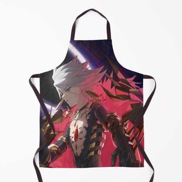 Item preview, Red Lancer Karna Fate Grand Order Cosmic Crimson Warrior Anime Divine Energy designed and sold by thedarvills.
