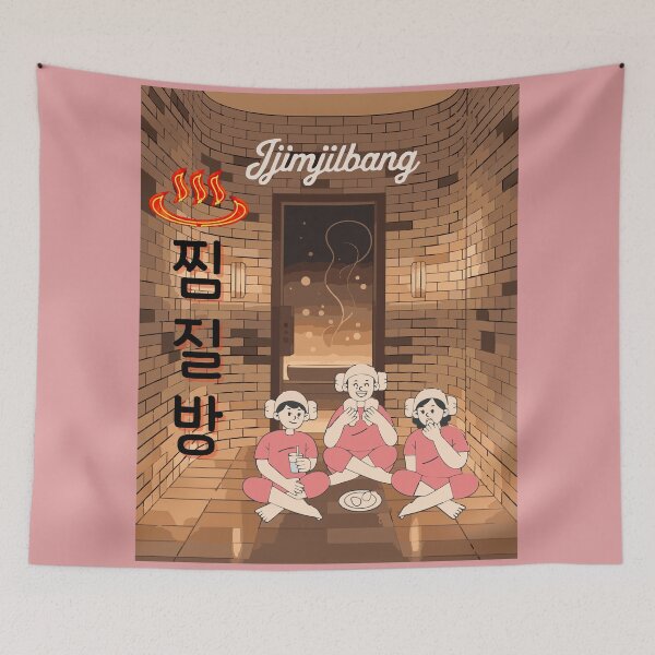 Item preview, Korean Spa Jjimjilbang – Wellness Design designed and sold by mycreastyle.