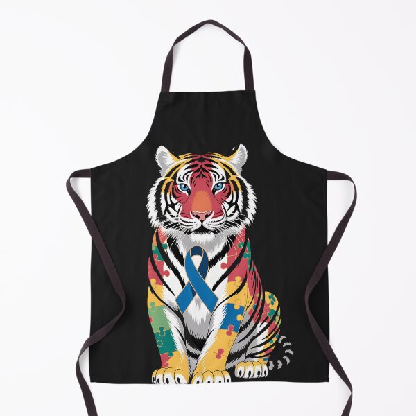 Item preview, Tiger Puzzle Autism Awareness Autistic Womens Mens Kids designed and sold by LegendsArt75.