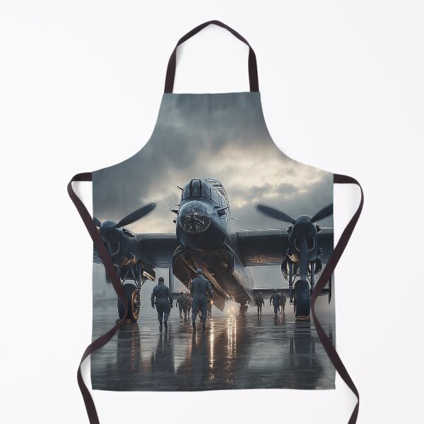 Item preview, RAF Lancaster Under Cloudy Skies in Wartime England designed and sold by Skyframe Aviation.
