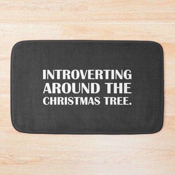 Item preview, Introverting Around the Christmas Tree. / Introvert Joke Funny T-Shirt Label designed and sold by introvertvibes.