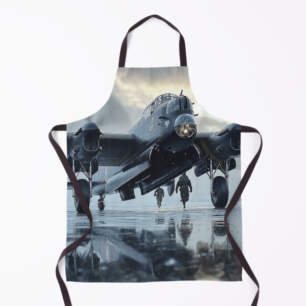 Item preview, Avro Lancaster On Standby as the Crew Heads Out designed and sold by Skyframe Aviation.