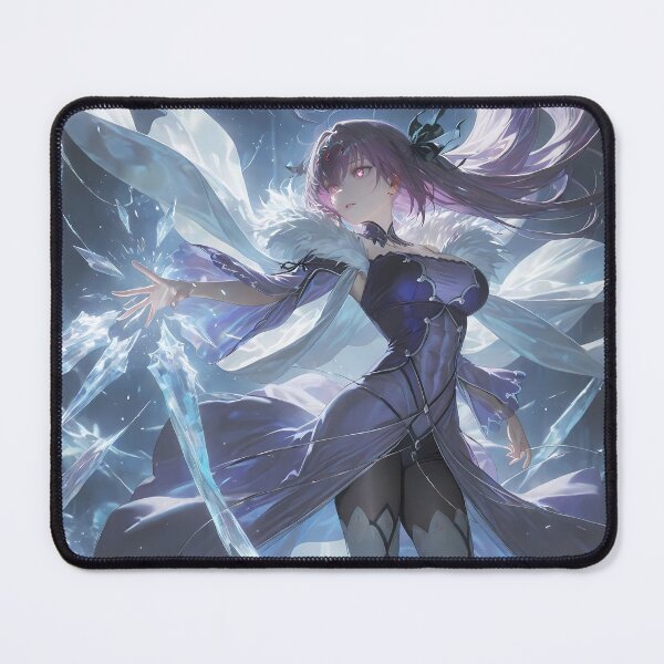 Item preview, Sukasaha Radiant Scathach Lancer Fate Grand Order Anime Girl Waifu Ice Magic designed and sold by thedarvills.
