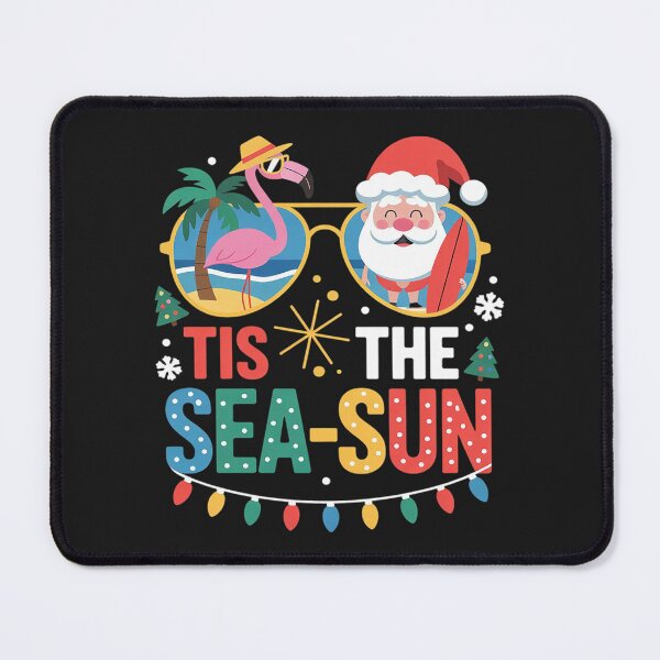Item preview, Tis The Sea Sun Santa Beach Summer Christmas In July Summer 2 designed and sold by LegendsArt75.