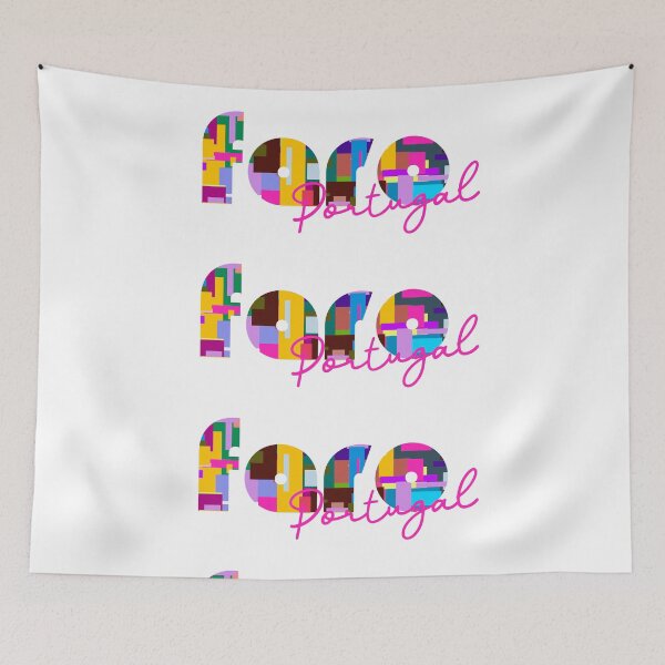 Item preview, Faro, Portugal, Vibrant Abstract City Typography Art designed and sold by Wanderful-roads.