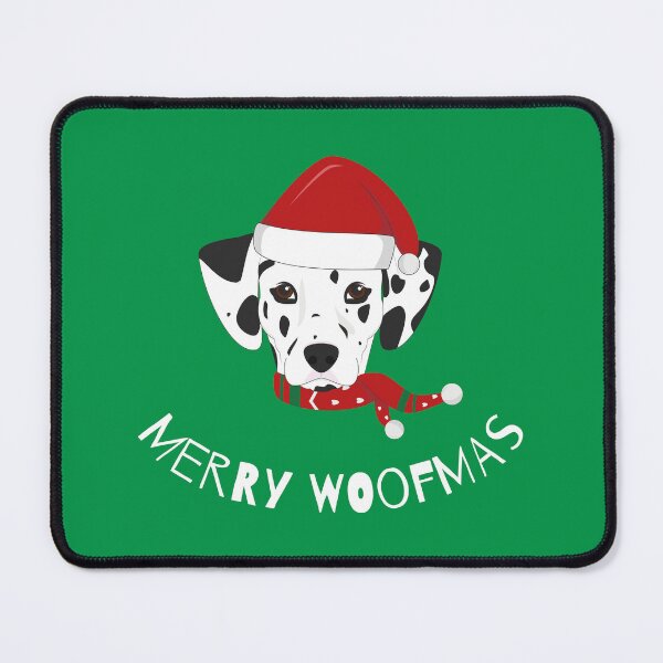 Item preview, Merry Woofmas | Dalmation | White designed and sold by annemyne.