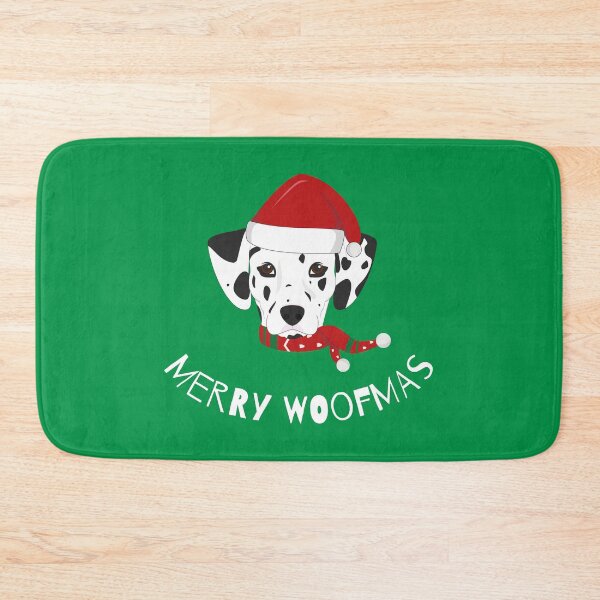 Item preview, Merry Woofmas | Dalmation | White designed and sold by annemyne.