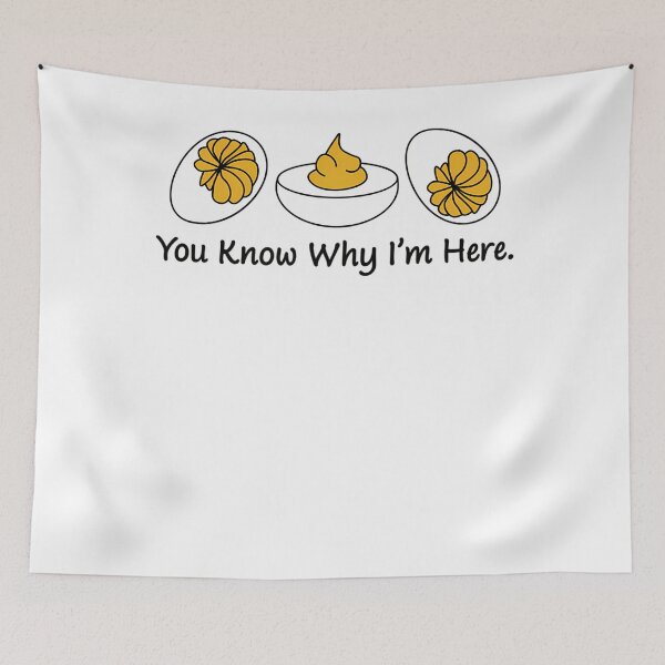 Item preview, Funny Humor Thanksgiving Deviled Here Retro Egg Holiday Dinner And Why Egg Know Deviled Fans You I'm Lovers Gift For designed and sold by PAMELANUNZIO.