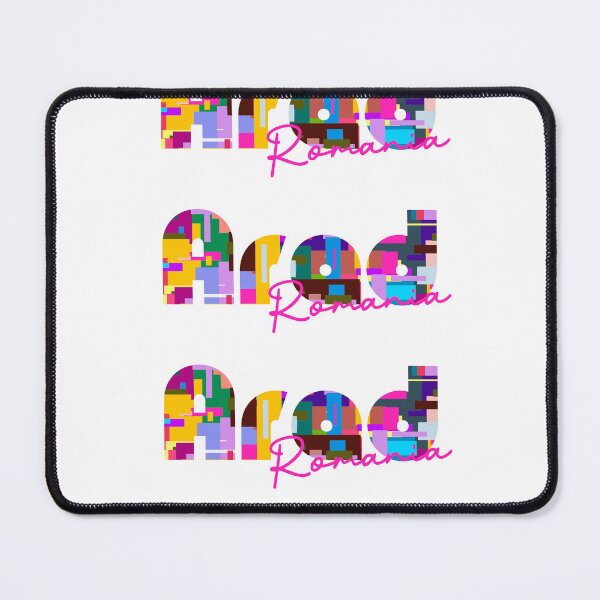 Item preview, Arad, Romania, Vibrant Abstract City Typography Art designed and sold by Wanderful-roads.