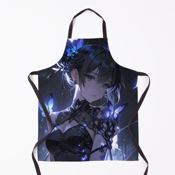 Item preview, Shinobu Kocho Dark Butterfly Fantasy Demon Slayer Anime designed and sold by thedarvills.