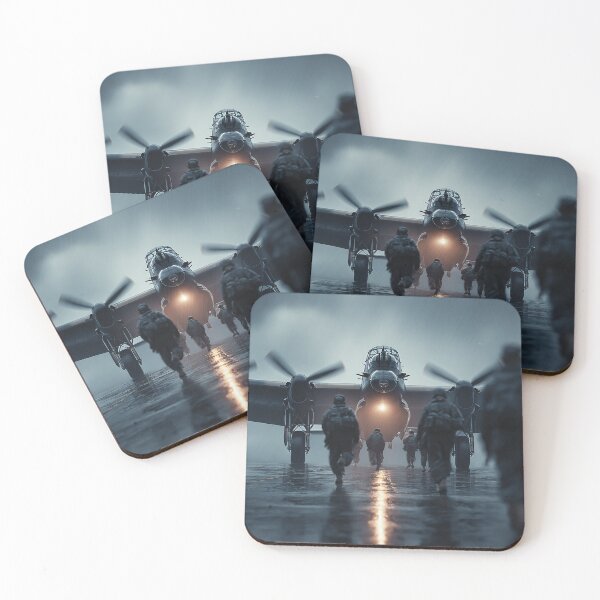 Item preview, The Lancaster Bomber Before Departure with Ground Crew Nearby designed and sold by Skyframe Aviation.
