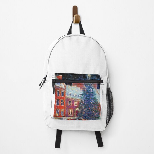 Item preview, Christmas Night in the Old Town designed and sold by Natalia_Shchip.