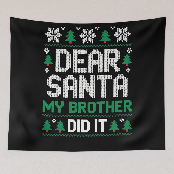 Item preview, My Santa Retro Funny It Dear Vintage Did Christmas Holiday Brother designed and sold by MediarMedic.