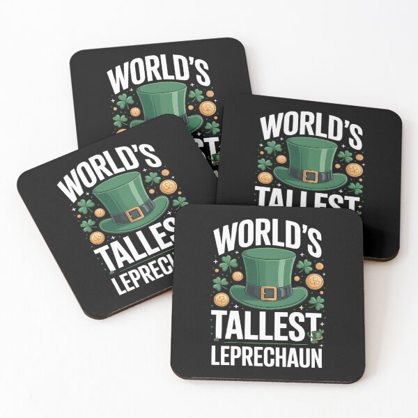 Item preview, World's Tallest Leprechaun Funny St. Patricks Day designed and sold by ValerieRodrigue.