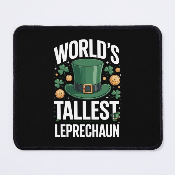 Item preview, World's Tallest Leprechaun Funny St. Patricks Day designed and sold by ValerieRodrigue.