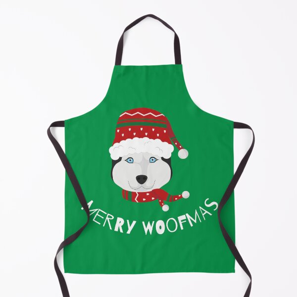 Item preview, Merry Woofmas | Husky | White designed and sold by annemyne.