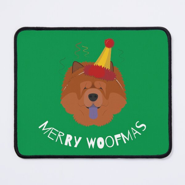 Item preview, Merry Woofmas | Chow | White designed and sold by annemyne.