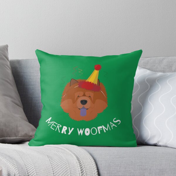Item preview, Merry Woofmas | Chow | White designed and sold by annemyne.