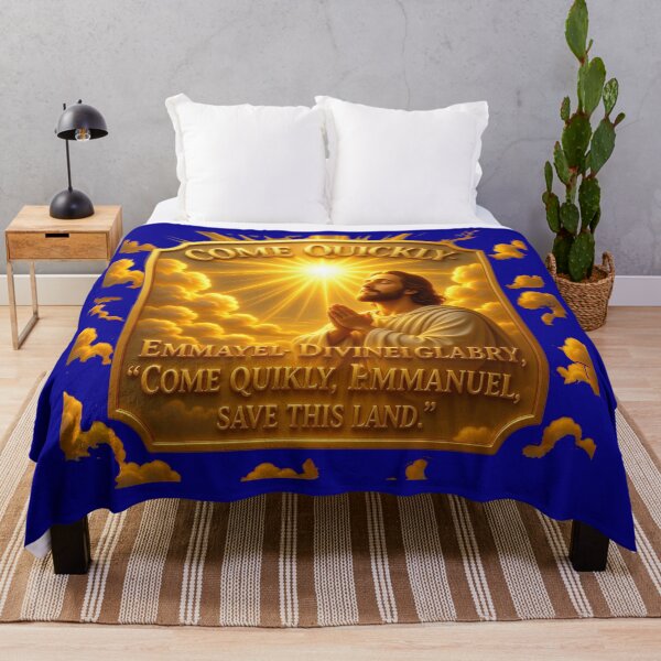 Item preview, “Come Quickly, Emmanuel – 3D Prayer Label” Design, designed and sold by PaintMeWorld.