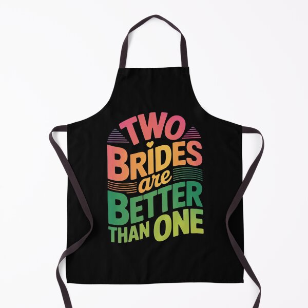 Item preview, Two Brides Are Better Than One Lesbian Wedding LGBT designed and sold by KotexTemu.