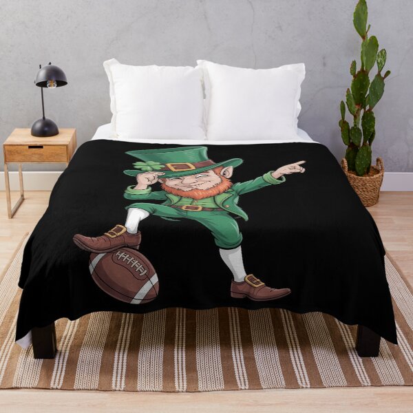 Item preview, Dabbing Leprechaun Football St Patricks Day Sports designed and sold by ValerieRodrigue.