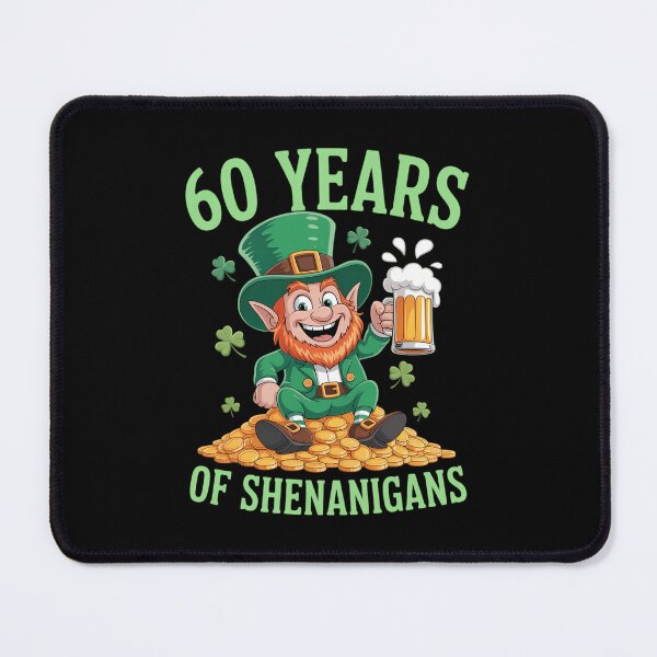 Item preview, St Patrick's Day 60th Birthday Leprechaun designed and sold by ValerieRodrigue.