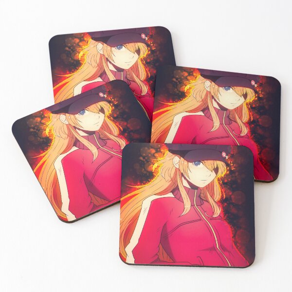 Item preview, Fiery Spirit Asuka Langley Soryu Neon Genesis Evangelion Bold Flame Energy designed and sold by thedarvills.