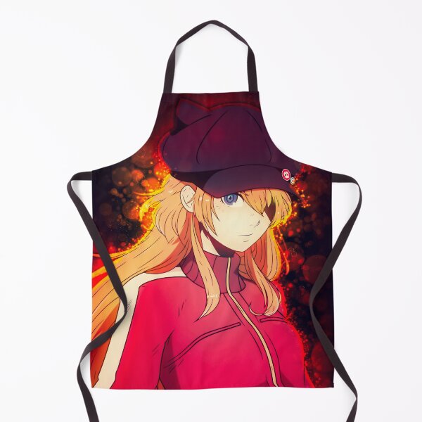 Item preview, Fiery Spirit Asuka Langley Soryu Neon Genesis Evangelion Bold Flame Energy designed and sold by thedarvills.